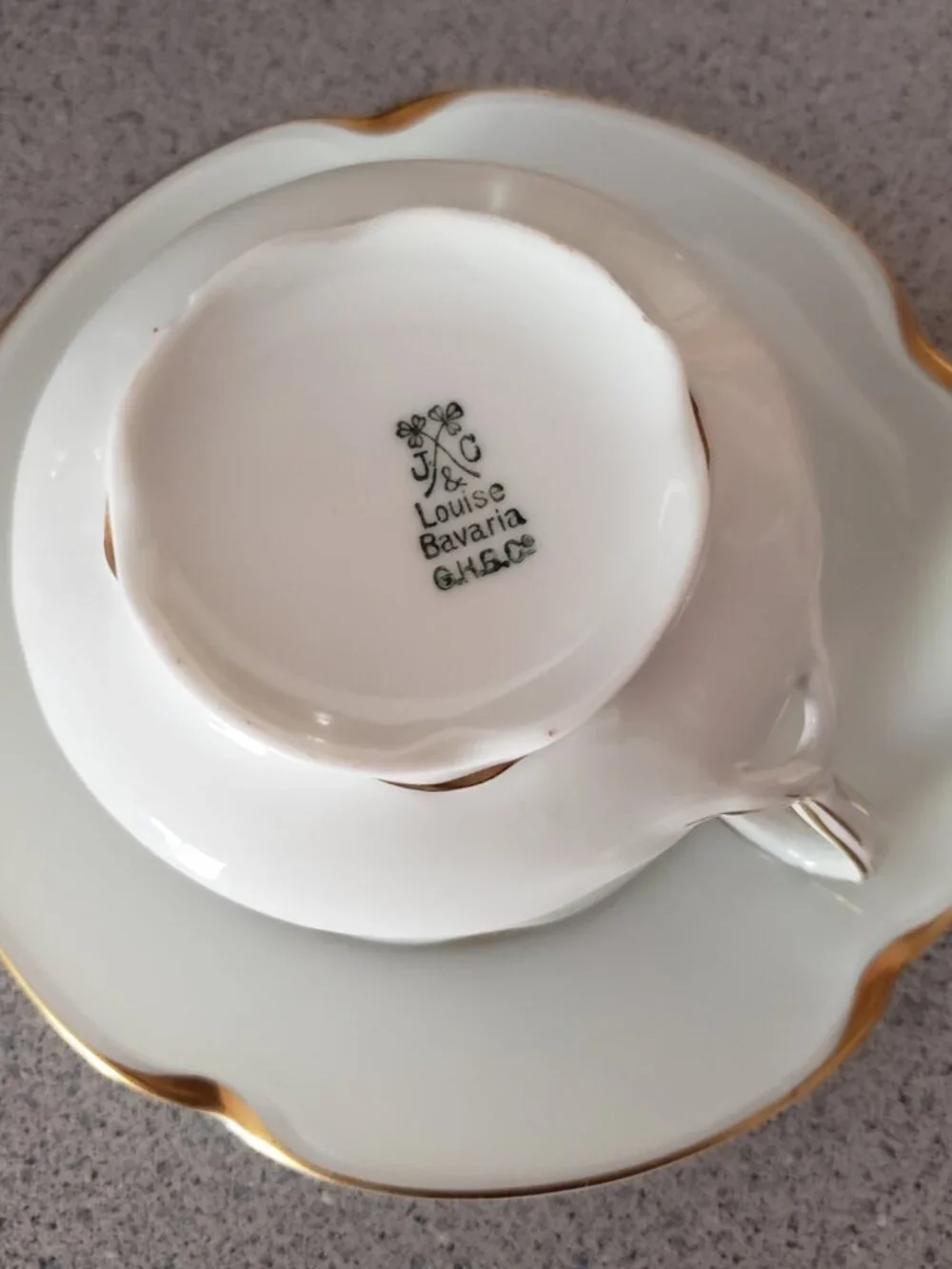 Bavaria Tea Cup with Saucer